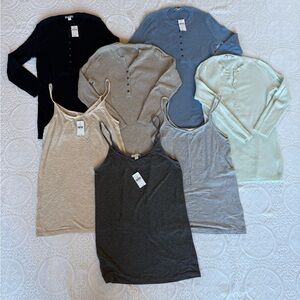 Bundle GAP tops and tank tops size S